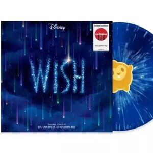 Wish Original Soundtrack Blue Splatter LP Vinyl